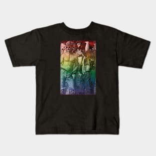 70s Castro Rainbow Kids T-Shirt